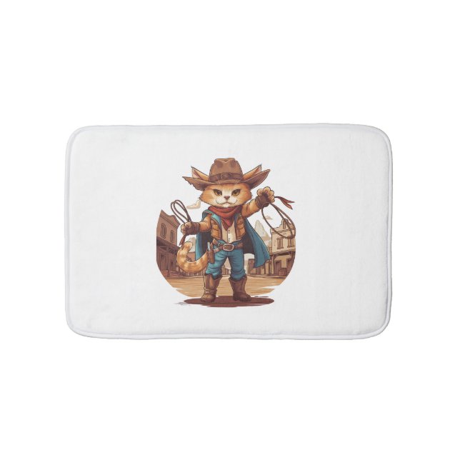 Cowboy Cat Badrumsmatta (Framsidan)