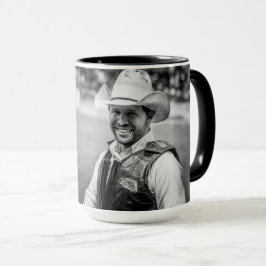 Cowboy Coffee Bild Photo Mugg USA Anpassningsbar