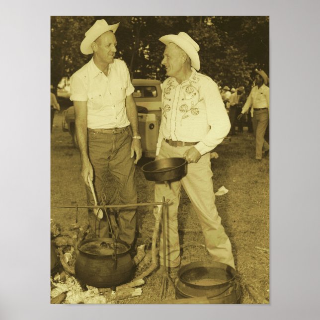 COWBOY COOKS POSTER SKRIV UT (Framsidan)