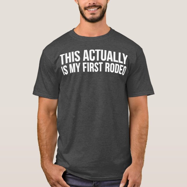 Cowboy Cowgirl är det här är min T Shirt (Framsida)