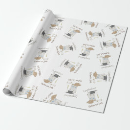Cowboy Cowgirl Studenten Land Westernare Party Presentpapper