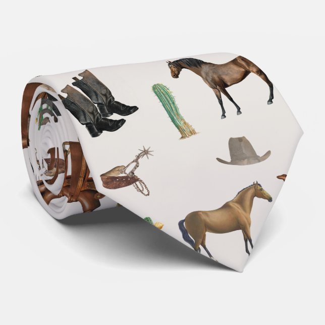 Cowboy Cowgirl Western Rodeo Land Mönster Slips (Rullad)