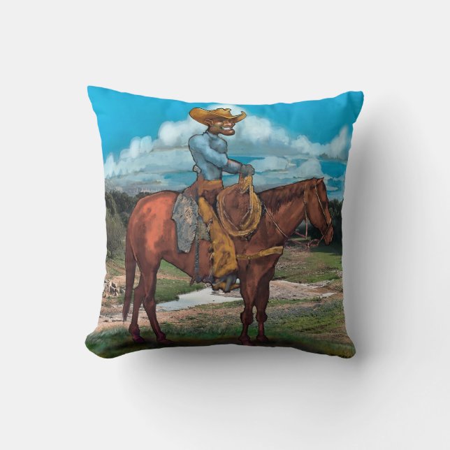 Cowboy Dekorativ kudde (Framsida)