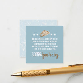 Cowboy Desert Bokar för Baby-höljeskort Tilläggskort