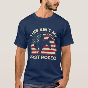 Cowboy Det här är inte min första rodeo-Westerna T Shirt