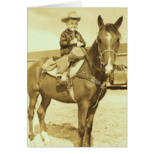 COWBOY DOUG HÄLSNINGSKORT