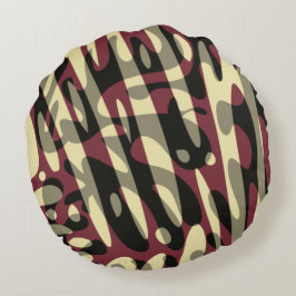 Cowboy Dust Round Pillow Rund Kudde