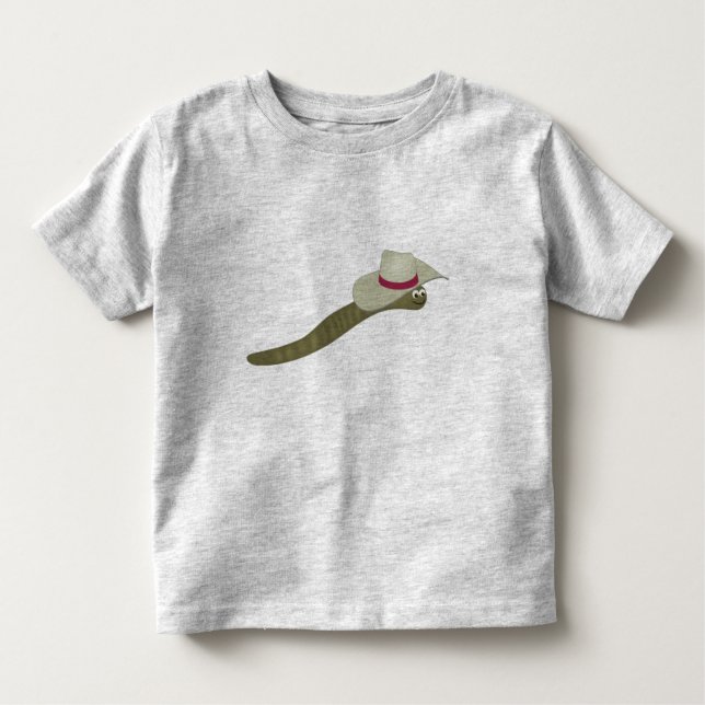 Cowboy Earthworm Tee (Framsida)
