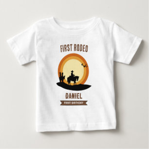 Cowboy First Birthday T Shirt
