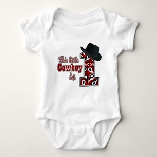 Cowboy First Birthday Tee Shirt
