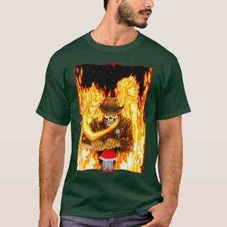 Cowboy från helvetet med Ax Classic TShirt T Shirt