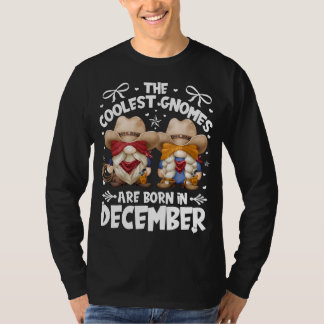 Cowboy Gnomes från födelsedagen för unga flickor s T Shirt