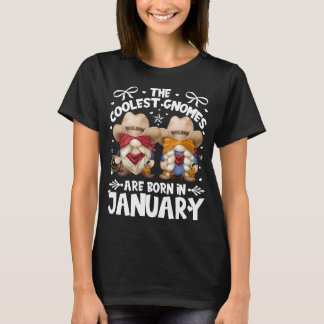 Cowboy Gnomes från födelsedagen för unga flickor s T Shirt