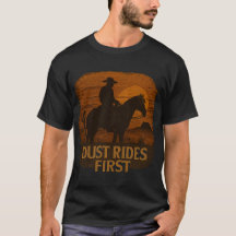 Cowboy Grafisk T-Shirt – Westernryttar Design