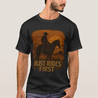 Cowboy Grafisk T-Shirt – Westernryttar Design