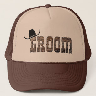 Cowboy Groom Hat Keps