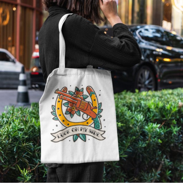 Cowboy Gun and Horseshoe Tygkasse (Skapare uppladdad)