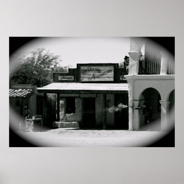 Cowboy Gunmatch Poster (Framsidan)