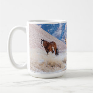 Cowboy-hästkörning på Hideout Ranch Kaffemugg