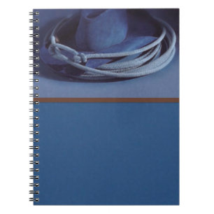 Cowboy Hat Notebook Anteckningsbok Med Spiral