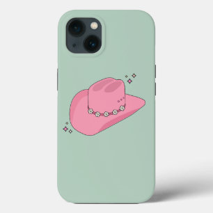 Cowboy Hat Preppy Rosa and Grönt