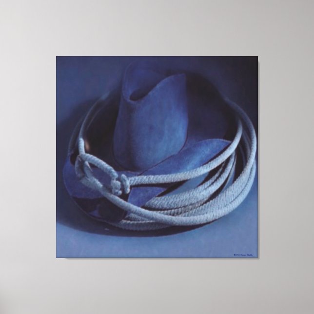 Cowboy Hat Stretched Kanvastryck (Framsida)
