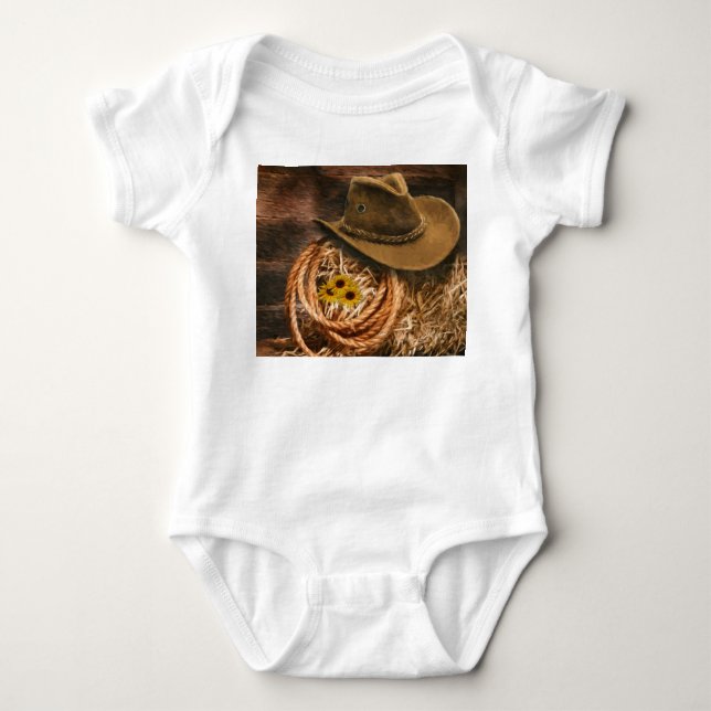Cowboy Hat T Shirt (Framsida)