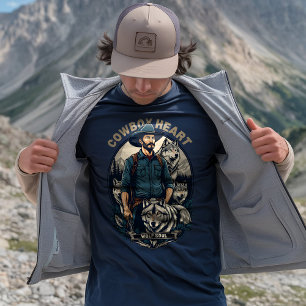 Cowboy Heart & Varg Soul - Vild Spirit T Shirt