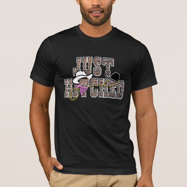 Cowboy Hitched Shirt T-shirt (Framsida)