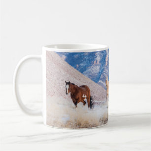 Cowboy Horse Drive på Hideout Ranch Kaffemugg