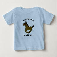 Cowboy Horse Funny Baby
