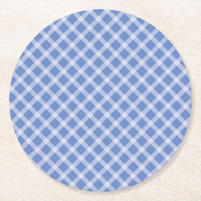 Cowboy Horse Pony Cute 1:a födelsedag Party Theme Underlägg Papper Rund (Framsidan)