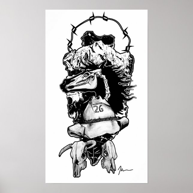 Cowboy Hunter Poster (Framsidan)