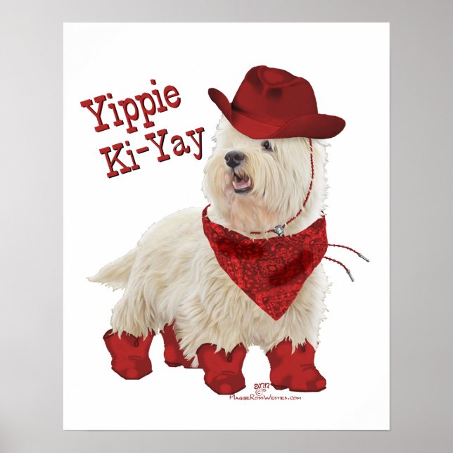 Cowboy i stövlar poster (Framsidan)