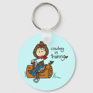 Cowboy in Training Tshirts and Gifts Nyckelring