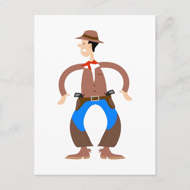Cowboy Joe Vykort (Framsida)