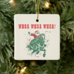 Cowboy Jultomten Roligt Western Rodeo Horse Photo Julgransprydnad Keramik<br><div class="desc">Cowboy Jultomten Roligt Western Rodeo Horse jul Helgdagars Ceramic Ornament med anpassningsbar fotomall på baksidan.</div>