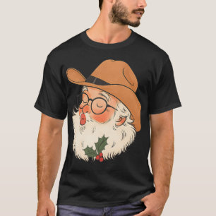 Cowboy Jultomten Western T Shirt