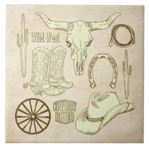 Cowboy Kakelplatta