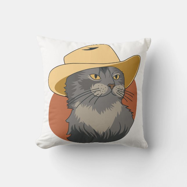 Cowboy Katt Kudde (Framsida)
