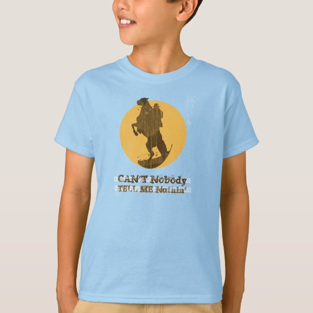 Cowboy Kid-Anpassade T Shirt (Framsida)