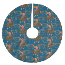 Cowboy Kid on Horse med Ropes God jul