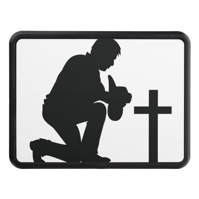 Cowboy Kneeling Dragkroksskydd (Framsidan)