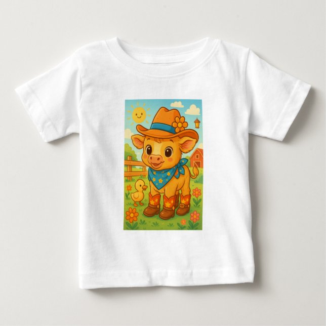 Cowboy Koa T Shirt (Framsida)