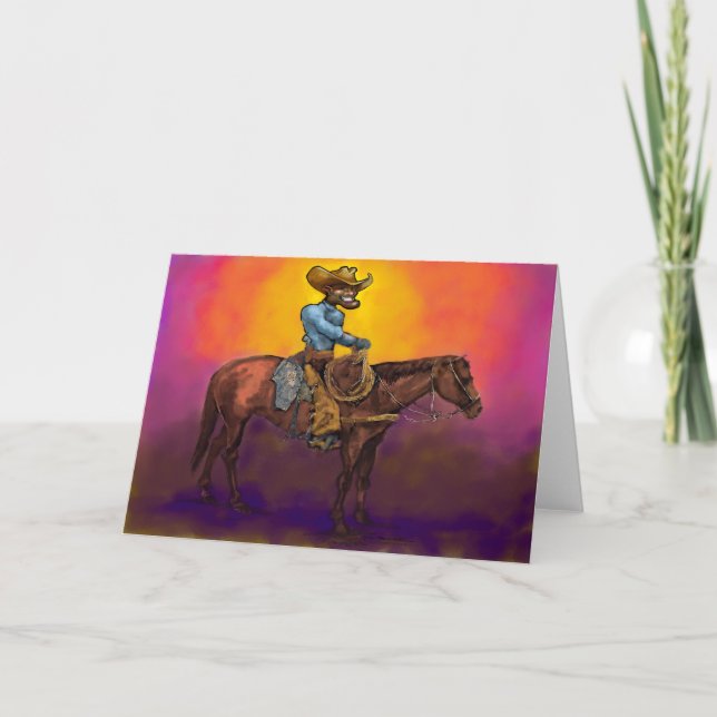 Cowboy Kort (Framsida)
