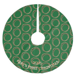 Cowboy Land Lariat Julgransmatta Borstad Polyester