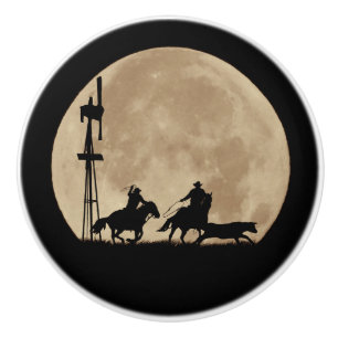 Cowboy Land Western Team Roping Knopp