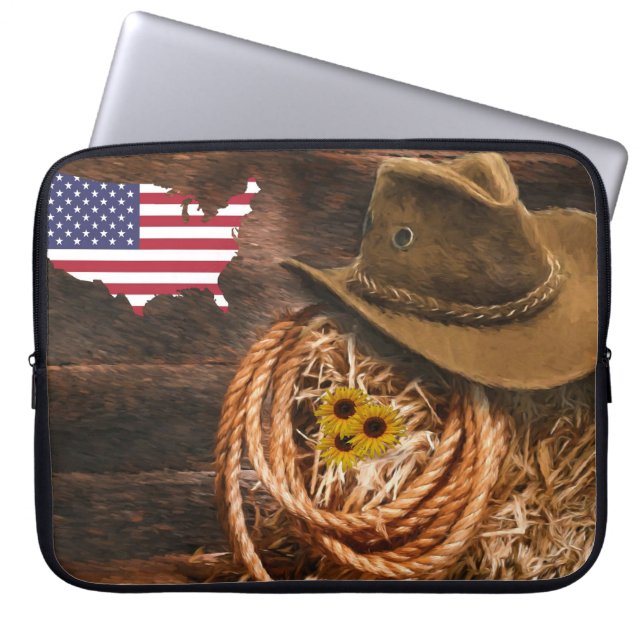 Cowboy Laptop Fodral (Framsidan)