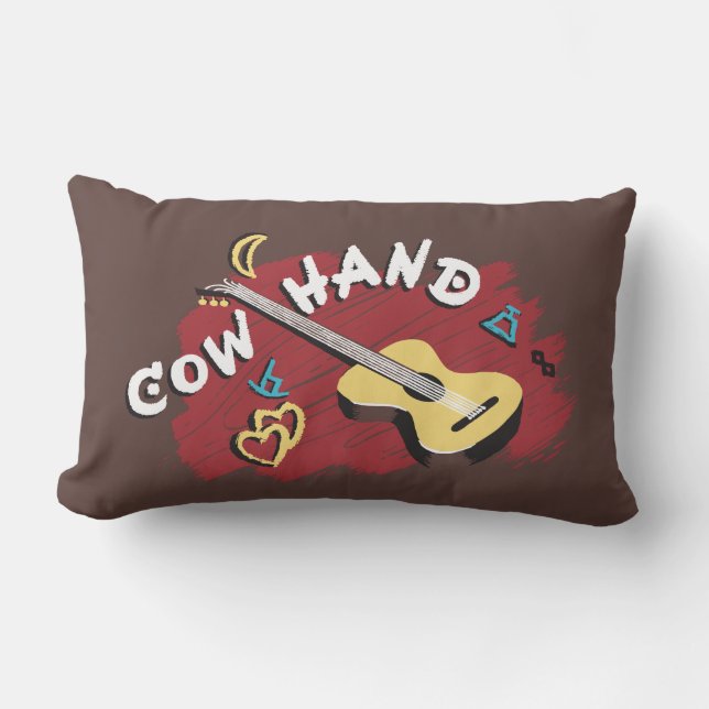 Cowboy Lumbarkudde (Framsida)