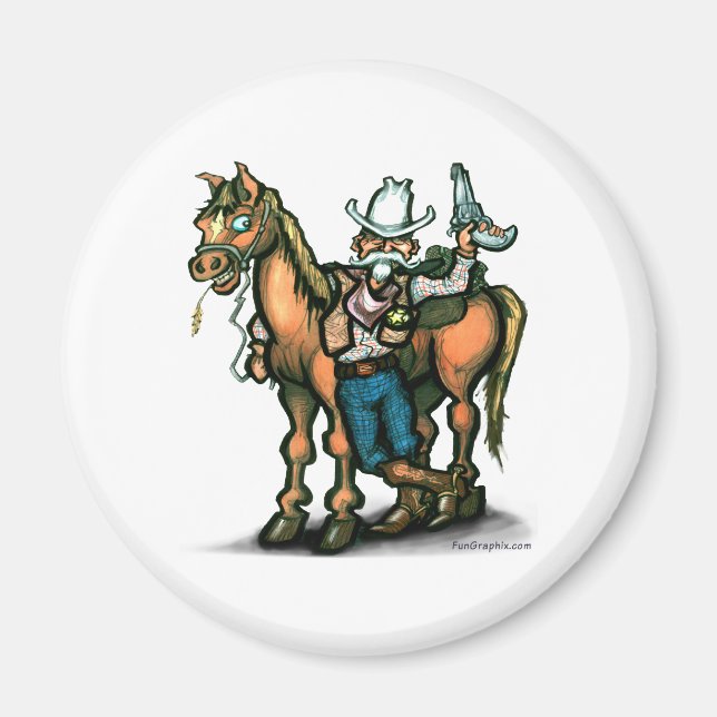 Cowboy Magnet (Framsidan)